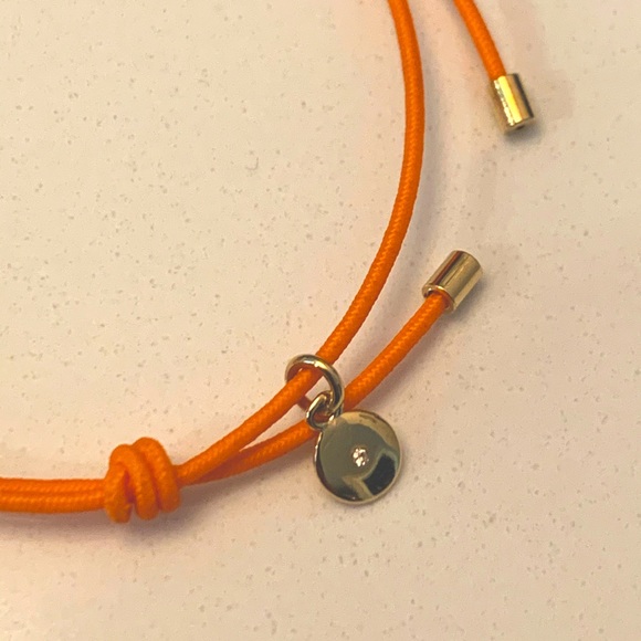 Marc by Marc Jacobs Friendship Bracelet - Gold + Tangerine - Picture 5 of 7